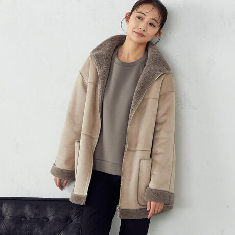 フェイクスエードムートン | コムサイズム(COMME CA ISM) | マルイ  