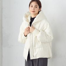 リサイクルタフタ 撥水加工 ダウンショートコート | コムサイズム 