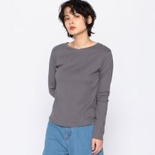 ★ＴＶドラマ着用商品★  前後２ＷＡＹ　あったか　長袖Ｔシャツ