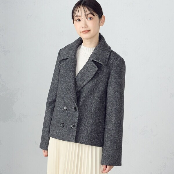 ウール混 ビーバー ピーコート | コムサイズム(COMME CA ISM) | マルイ