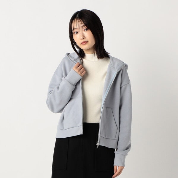 裏起毛 ダブルジップ パーカー | コムサイズム(COMME CA ISM