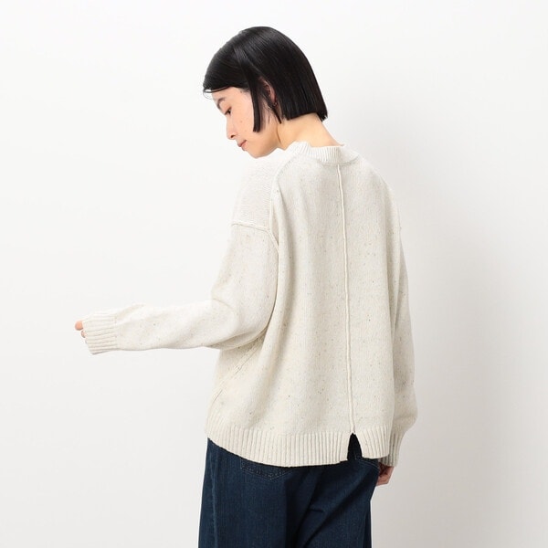 COMME CA ISM / コムサイズム ネップ　クルーネックニット ネップ クルーネックニット | コムサイズム(COMME CA ISM