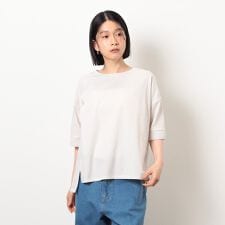 【接触冷感・抗菌防臭】アシンメトリーＴシャツ