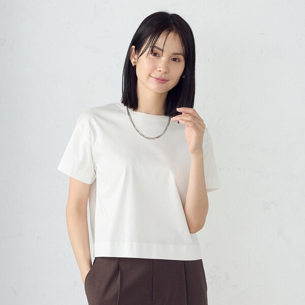 tシャツ 「WEB限定/追加」クロップドTシャツ レディース FRAMeWORK tシャツ 「WEB限定 / 追加」ハーフスリーブロゴTEE 2