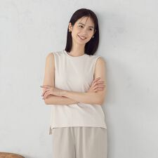 ベーシック テレコ タンクトップ