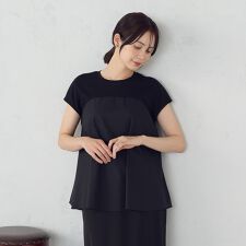 ビスチェ風 コンビカットソー
