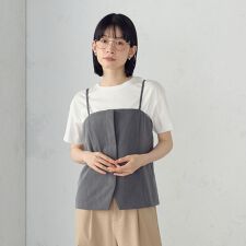 コムサイズム(COMME CA ISM)のキャミソールビスチェ