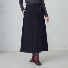 ベルテッド Ａラインスカート