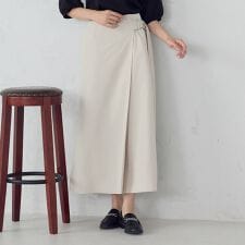 ベルテッド Ａラインスカート