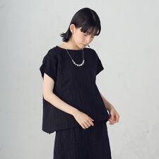 コムサイズム(COMME CA ISM)のランダムタック 天竺 プルオーバー / セットアップ対応