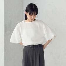 バルーンスリーブ カットソー