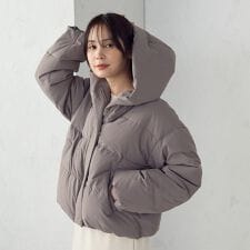 コムサイズム(COMME CA ISM)のフーデッドショートダウン