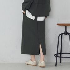 コムサイズム(COMME CA ISM)の【新色追加】ダンボールニット ナロースカート / セットアップ対応