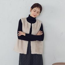 コムサイズム(COMME CA ISM)のラビット調　ファージレ