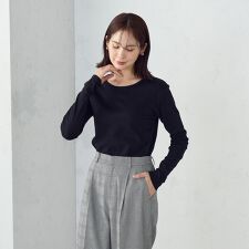 吸湿発熱 クルーネックＴシャツ