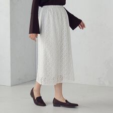 2WAY Iラインレーススカート