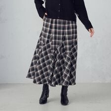 【セットアップ対応】タータンチェックスカート