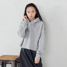 ショート丈　パーカー