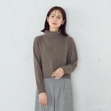 コムサイズム(COMME CA ISM)の【ウォッシャブル】オフタートルニット