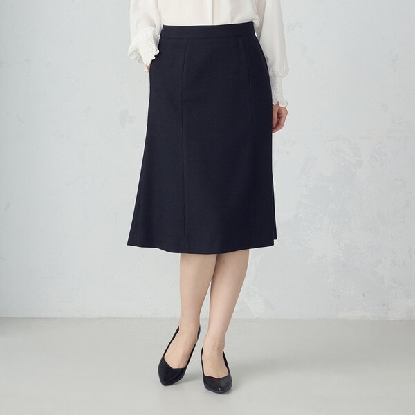 ゴールドボタンツイルミディスカート | トミー ヒルフィガー(Tommy