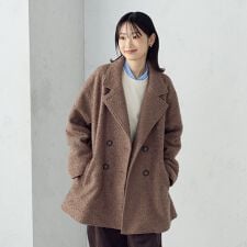 コムサイズム(COMME CA ISM)のAライン コート