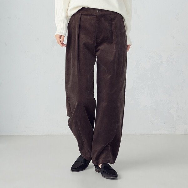 コットン コーデュロイ ワイドレッグ パンツ | ポロ ラルフ ローレン