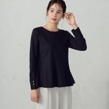 【宮城舞さん着用】切り替えブラウス