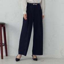 ストレッチツイル 2タックワイドパンツ / セットアップ対応