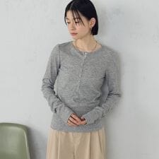 シアーテレコ ヘンリーネックカットソー