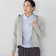 裏毛 ジップアップパーカー