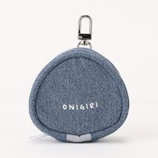 ミニおにぎりポーチチャーム（デニム）