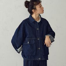 コムサイズム(COMME CA ISM) レディース デニムジャケット・Gジャン の 