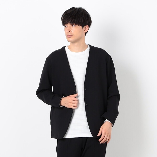 コムサイズム(COMME CA ISM) メンズ ノーカラージャケット の