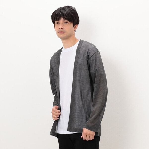 ラコステ使えるゆったりジップアップノーカラーブルゾン♪ ラコステ LACOSTE ノーカラージップアップスウェットブルゾン