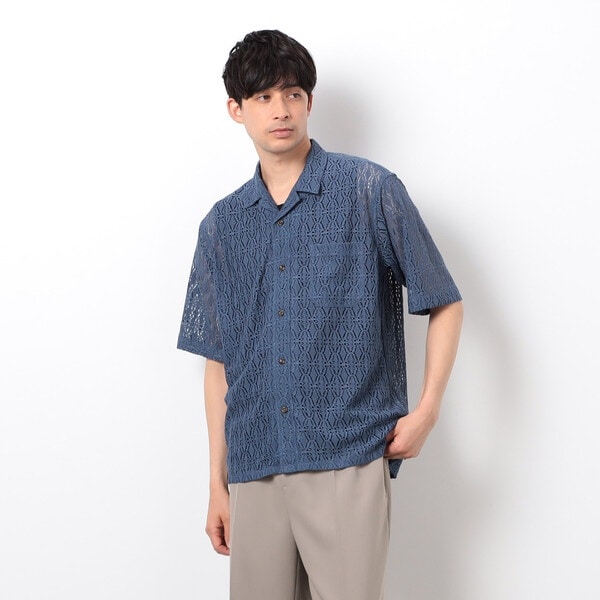BEAMS LIGHTS フラワープリントオープンカラーシャツ メンズレディース BEAMS LIGHTS（ビームスライツ）の「BEAMS LIGHTS / フラワー