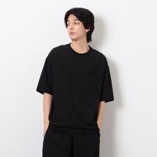 【セットアップ対応】ライトウエイト ポリエステル 布帛Ｔシャツ