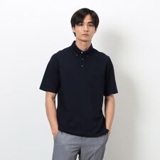 コムサイズム(COMME CA ISM)の【吸水速乾】カノコポロシャツ