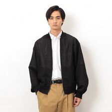 カラミメッシュ MA-1ブルゾン