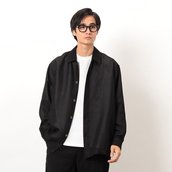 COMME CA ISM  メンズ　ベルベットジャケット　黒　M 新品タグ付き セットアップ対応】ウォッシャブル SUPER－TEX