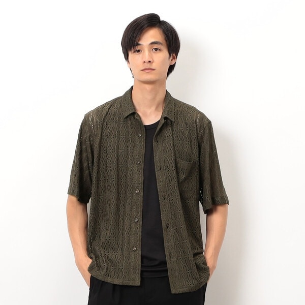 SHIPS別注】Errico Formicola: DALIO ジャカード ストライプ シャツ