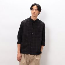 COOL DOTS ブラックウォッチ プリントシャツ