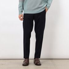 コムサイズム(COMME CA ISM)の【スマートベーシックパンツ】ストレッチツイル 両面起毛 テーパードスラックス