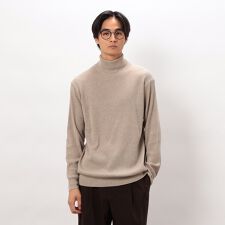 コムサイズム(COMME CA ISM)の日本の色 リブタートルニット