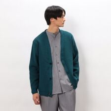 ワッフルカーディガン