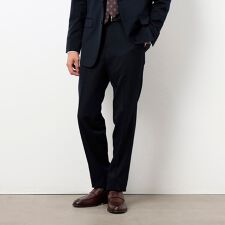 コムサイズム(COMME CA ISM)の【セットアップ対応】ポリエステル ウール ギャバ パンツ