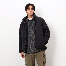 コムサイズム(COMME CA ISM)のポリエステル タッサー 機能中綿 スタンドカラーブルゾン