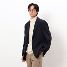 コムサイズム(COMME CA ISM)の【セットアップ対応】ジャージー ツイード テーラードジャケット