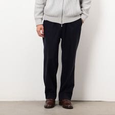 コムサイズム(COMME CA ISM)の【セットアップ対応】ジャージー ツイード リラックス ワイドパンツ