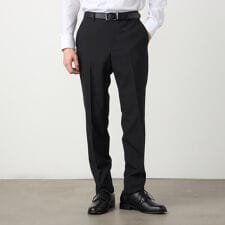 【セットアップ対応】ポリエステル ウール トロピカル パンツ