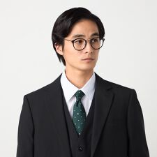 リンゴドット柄 ネクタイ